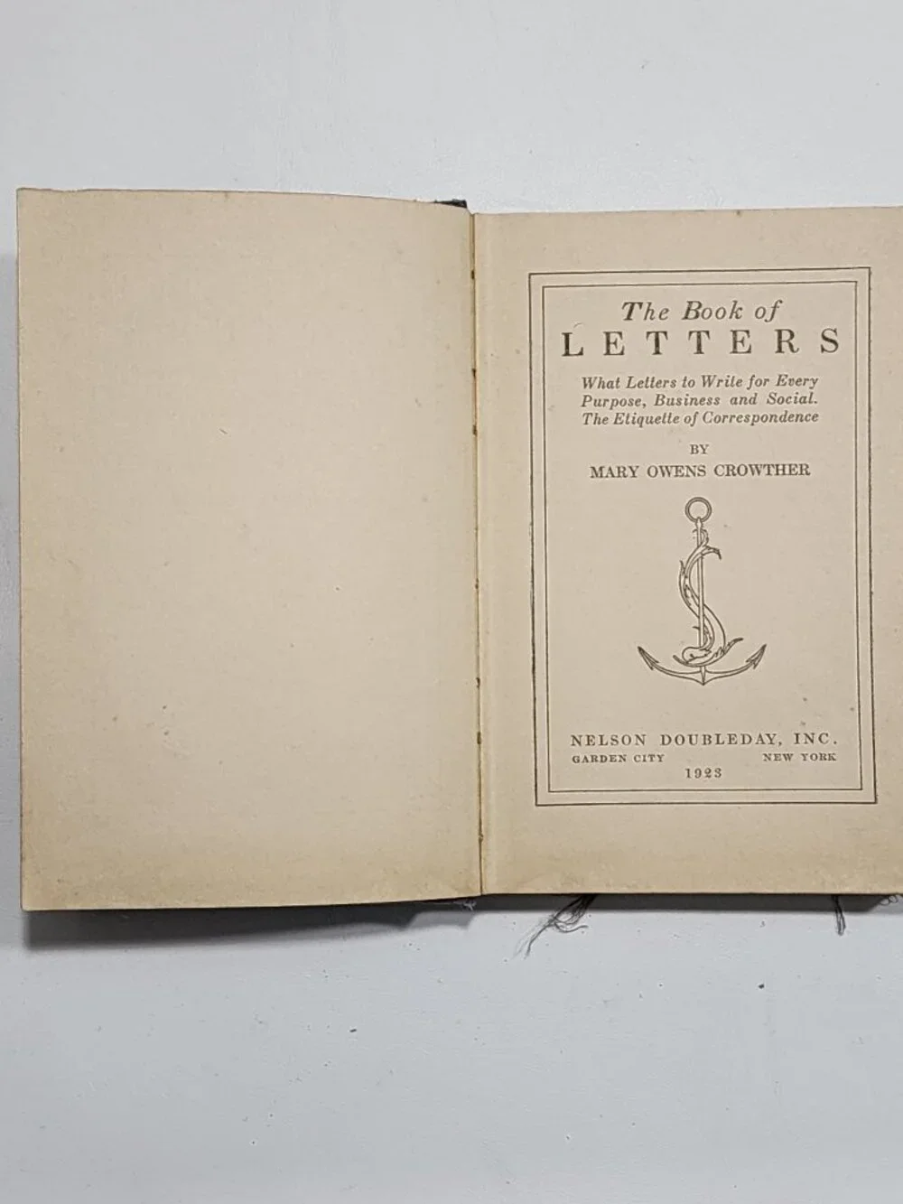 Mary Jane Owens Crowther 1st edition